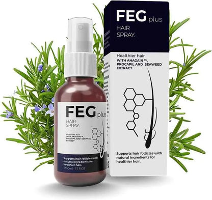 Spray para el crecimiento del cabello FEG