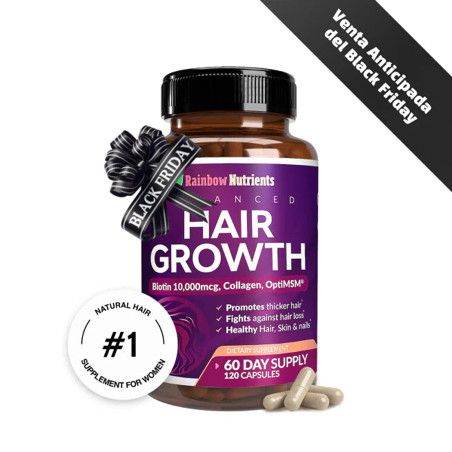 Crecimiento Capilar Avanzado para Mujeres - 120 Cápsulas