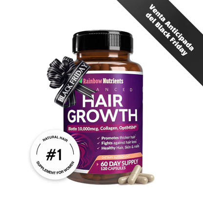 Crecimiento Capilar Avanzado para Mujeres - 120 Cápsulas